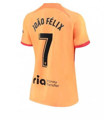 Atletico Madrid Joao Felix #7 Tredjedrakt Kvinner 2022-23 Kortermet